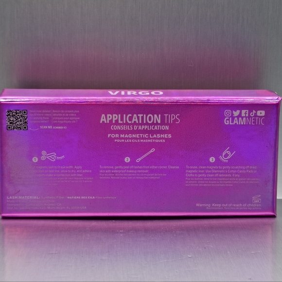 5 For $25 Item🌸 Glamnetic Magnetic Eyelashes VIRGO - Picture 5 of 5